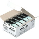 カシオ CASIO NAME LAND スタンダードテープ 18mmx8m 白/黒文字 1セット(30個:5個x6パック)(4971850139607 x6) ...