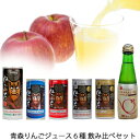 【ポイント10倍】【送料無料】シャイニー 青森の味！青森りんごジュース6種 飲み比べセット(シャイニー) 目安在庫 ○【201503_au】