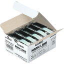 カシオ CASIO NAME LAND スタンダードテープ 12mmx8m 白/黒文字 1セット(30個:5個x6パック)(4971850139591 x6) ...