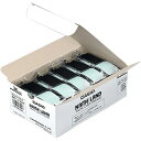 カシオ CASIO NAME LAND スタンダードテープ 24mm×8m 透明/黒文字 1セット(30個:5個×6パック)(4971850175247 x6)...