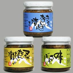 岩木屋 青森の味 きのこ特製醤油味付 瓶詰 3種各2瓶 6瓶 特産品