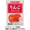 カゴメ りんごジュース 業務用 100mL 紙パック 1ケース(36本)(0000049758634 x36) 目安在庫=○