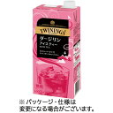 片岡物産 トワイニング リキッド ダージリン アイスティー 無糖 1L 紙パック 1セット(12本:6本×2ケース)(4901305125084 x12) 目安...