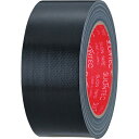 スリオンテック カラー布テープ 50mm×25m 厚み約0.24mm 黒 1セット(30巻)(4961068004880 x30) 目安在庫=○