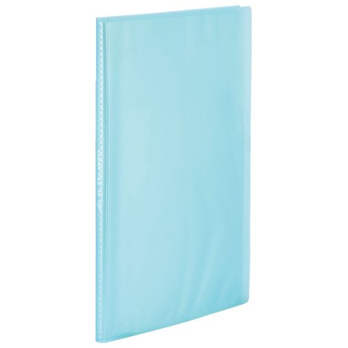 TPS 環境にやさしいクリアファイル(植物由来原料配合) A4 10P ライトブルー 1セット(10冊)(45895857649..