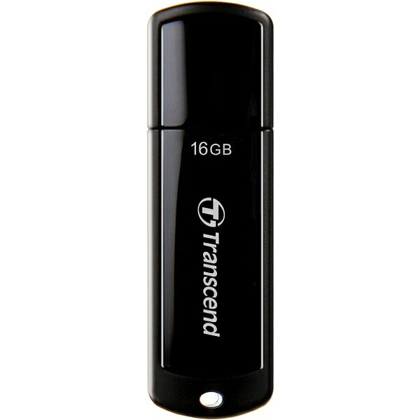 トランセンドジャパン USBメモリー USB3.1(Gen1)/USB3.0対応 キャップ式 16GB ブラック(TS16GJF700) 目安在庫=△