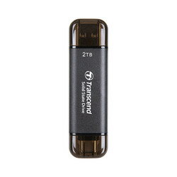 乐天商城 - トランセンドジャパン スティック型SSD USB 10Gbps 2TB ブラック(TS2TESD310C) 目安在庫=△