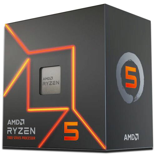 AMD BOX Ryzen 5 7600 with Wraith Stealth Cooler AM5 66W(100-100001015BOX) 目安在庫=○