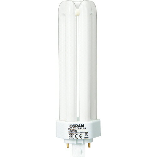 乐天商城 - オスラム コンパクト形蛍光ランプ 42W形 電球色 1個(DULUX T/E PLUS 42W/8) 目安在庫=○