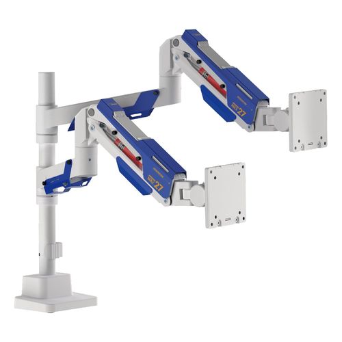 センチュリー CENTURY ガス圧式ゲーミングモニターアーム「GENERATION」ホワイト(CRC-GMA02W) メーカー在庫品