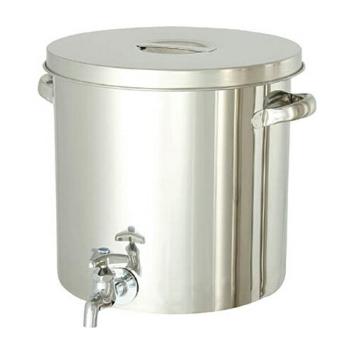 樂天商城 - 日東金属工業 ステンレスタンク ストレート貯蔵用タンク(フタ付・蛇口付) 10L 1個(ST-W-24) 目安在庫=○
