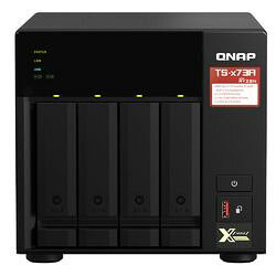 QNAP TurboNAS 4ベイ HDDレスタワー型NAS TS-473A-8G 目安在庫=△