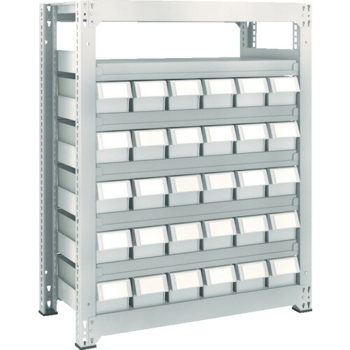 TRUSCO M3型中量棚 H1800 樹脂NG引出付 小×30 1台(M3-6358-E30) 目安在庫=○