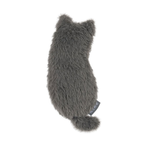 Wrist Rests - ナカバヤシ NAKABAYASHI ねこのせ リストレスト ミニ 灰ロシアン 「ねこの背」と「ねこ乗せ」をモチーフにした癒しねこリストレスト(NNS-WR01GY) 目安在庫=△