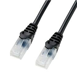 ��P5S�ۥ���掠�ץ饤 �ĥ��ޤ��ɻ�CAT5eLAN�����֥� 5m �֥�å� LA-Y5TS-05BK(LA-Y5TS-05BK) �᡼�����߸���[�᡼�����оݾ���]