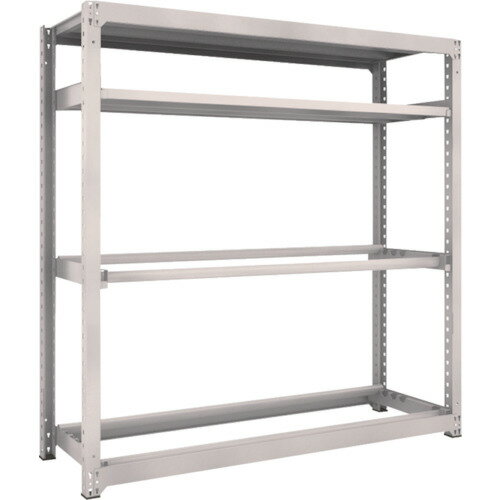 TRUSCO M3型中量棚 1800×571×H1800 2段+タイヤ2段 1台(M3-6662Y2) 目安在庫=○