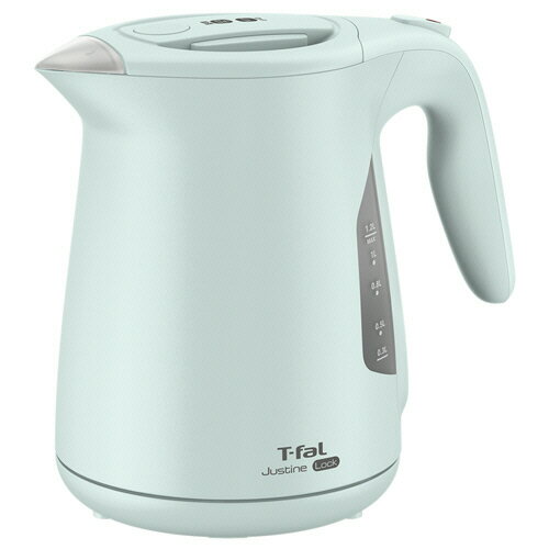 T-FAL 電気ケトル ジャスティン ロック 1.2L セージグリーン 1台(KO5903JP) 目安在庫=○
