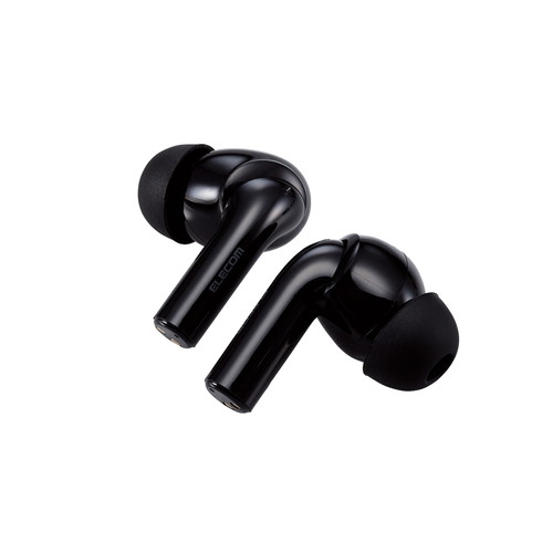 エレコム ELECOM ワイヤレスイヤホン Bluetooth5.2 アクティブ ノイズキャンセリング 耳セン機能 低遅延モード 超軽量 ブラック(LBT-TWS15BK2) メーカー在庫品 e-bear-11623547 いぃべあー 楽天市場店 パッケージ画像