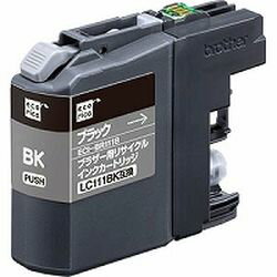 樂天商城 - エコリカ リサイクルインク カートリッジ ブラザー BROTHER LC111 BK ブラック ECI-BR111B 目安在庫=○