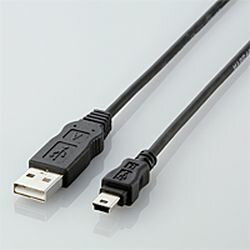 エレコム ELECOM 環境対応USB2.0ケーブル(A：ミニBタイプ) 3.0m　USB-ECOM530 目安在庫=△