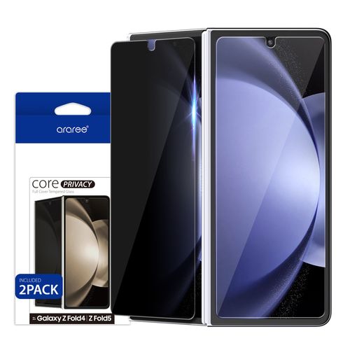 Rakuten - araree CORE のぞき見防止 強化ガラスフィルム for Galaxy Z Fold 5 (2枚入り)(AR25272GZFD5) 仕入先在庫品[メール便対象商品]