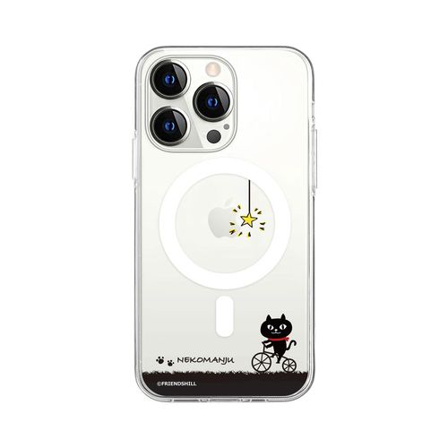 樂天商城 - abbi アビィフレンズ 公式ライセンス品 ネコマンジュウMagSafe対応クリアケース(ABF25374i15PR) 仕入先在庫品