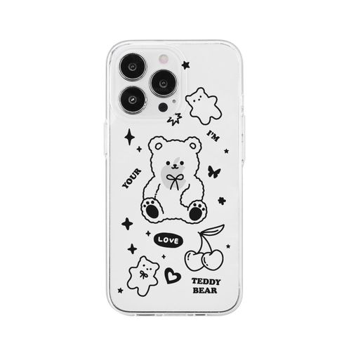 Rakuten - AKAN エイカン ソフトクリアケース for iPhone 15 Pro ベア(AK25638i15PR) 仕入先在庫品[メール便対象商品]