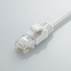 乐天商城 - エレコム ELECOM CAT6準拠 GigabitやわらかLANケーブル 3m(ホワイト)　LD-GPY WH3(LD-GPY/WH3) メーカー在庫品[メール便対象商品]