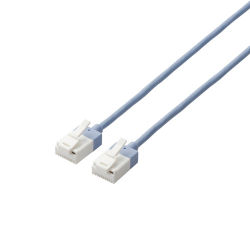 エレコム LANケーブル CAT6A スーパースリム 爪折れ防止 3.0m ブルー(LD-GPASST/BU30) メーカー在庫品