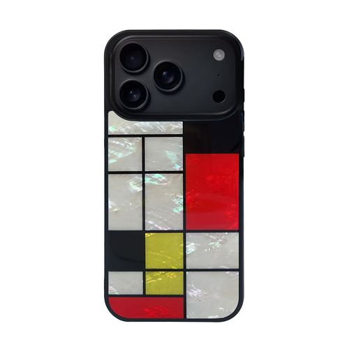 樂天商城 - ikins 天然貝ケース for iPhone 17 Pro Mondrian(I28139i17PR) 仕入先在庫品