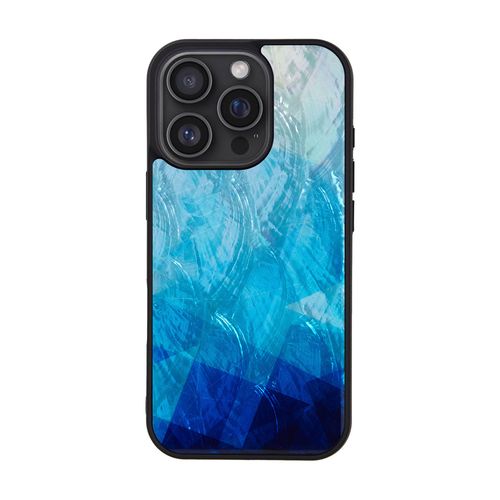 Rakuten - ikins 天然貝ケース for iPhone 16 Pro Blue Lake(I27107i16PR) 仕入先在庫品