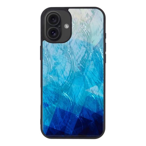 乐天商城 - ikins 天然貝ケース for iPhone 16 Plus Blue Lake(I27108i16PL) 仕入先在庫品