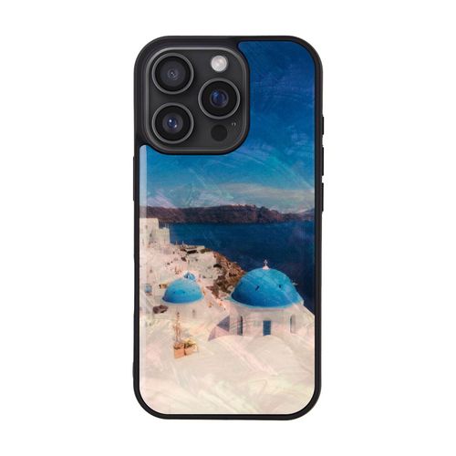 ikins 天然貝ケース for iPhone 16 サントリーニ島(I27123i16) 仕入先在庫品