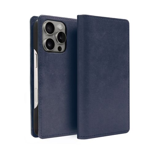 Rakuten - abbi SIGNATURE MARGOTイタリアンレザー MagSafe対応ダイアリーケース for iPhone 16 Pro ネイビー(ABS27327i16PR) 仕入先在庫品