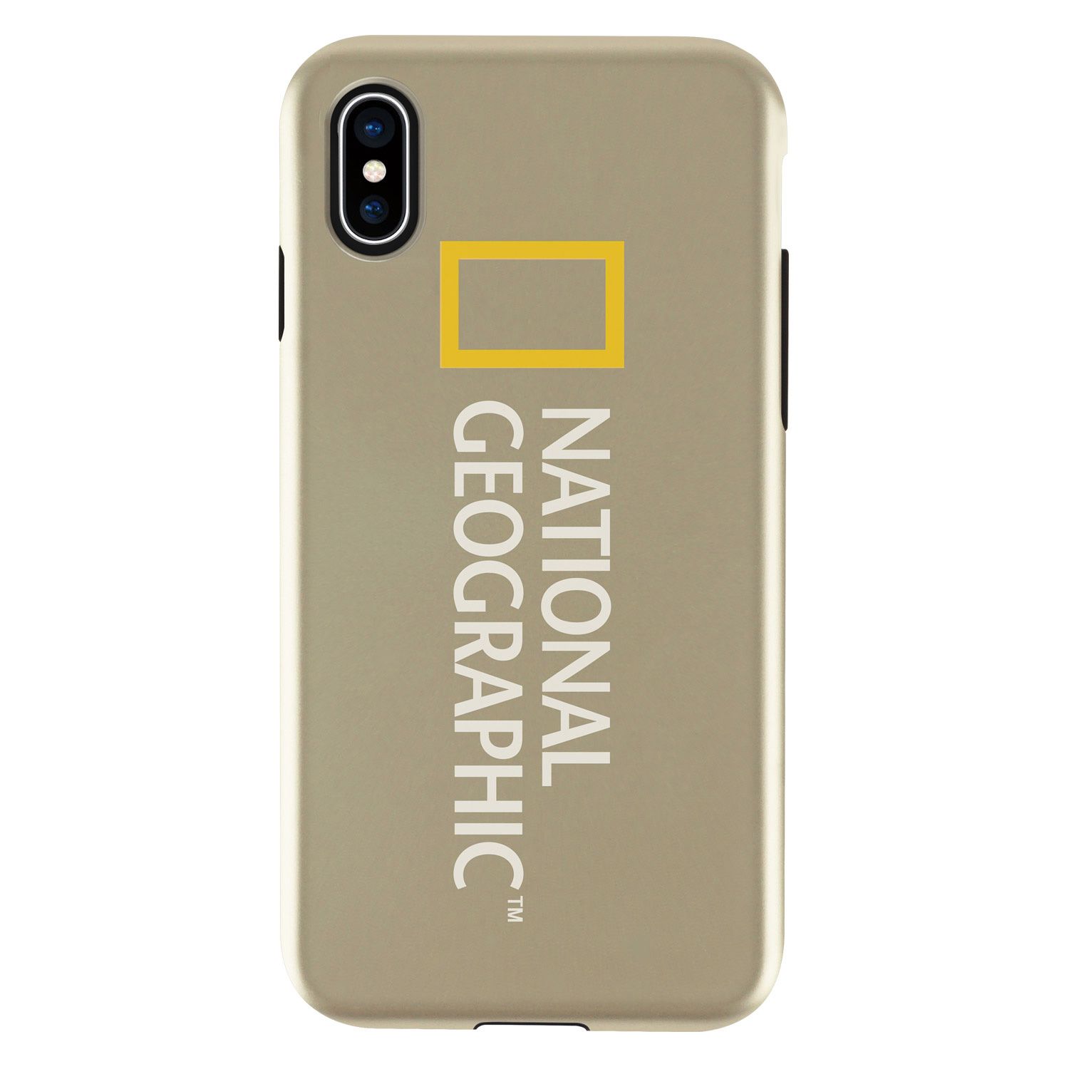 National Geographic iPhone XS / X Hard Shell ゴールド(NG12946iX) 仕入先在庫品