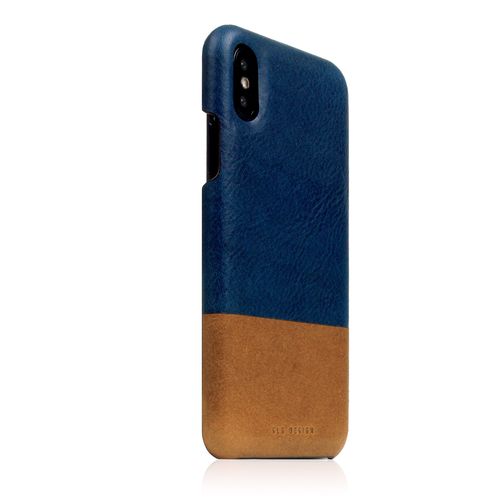 SLG Design iPhone XS / X D+ Italian Tempomata Leather Back case BL X TA(SD13654i58) 仕入先在庫品