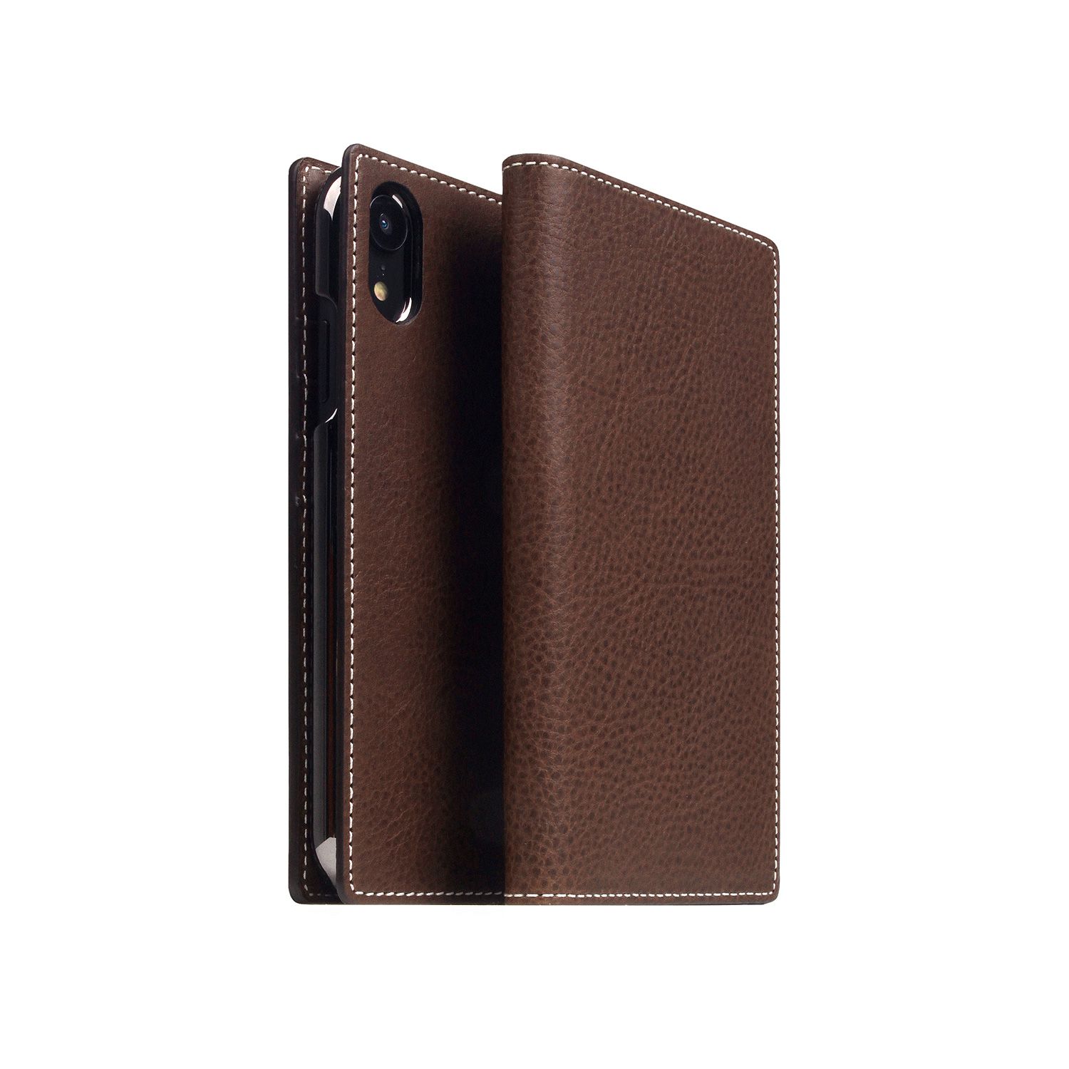 樂天商城 - SLG Design iPhone XR Minerva Box Leather Case ブラウン(SD13683i61) 仕入先在庫品
