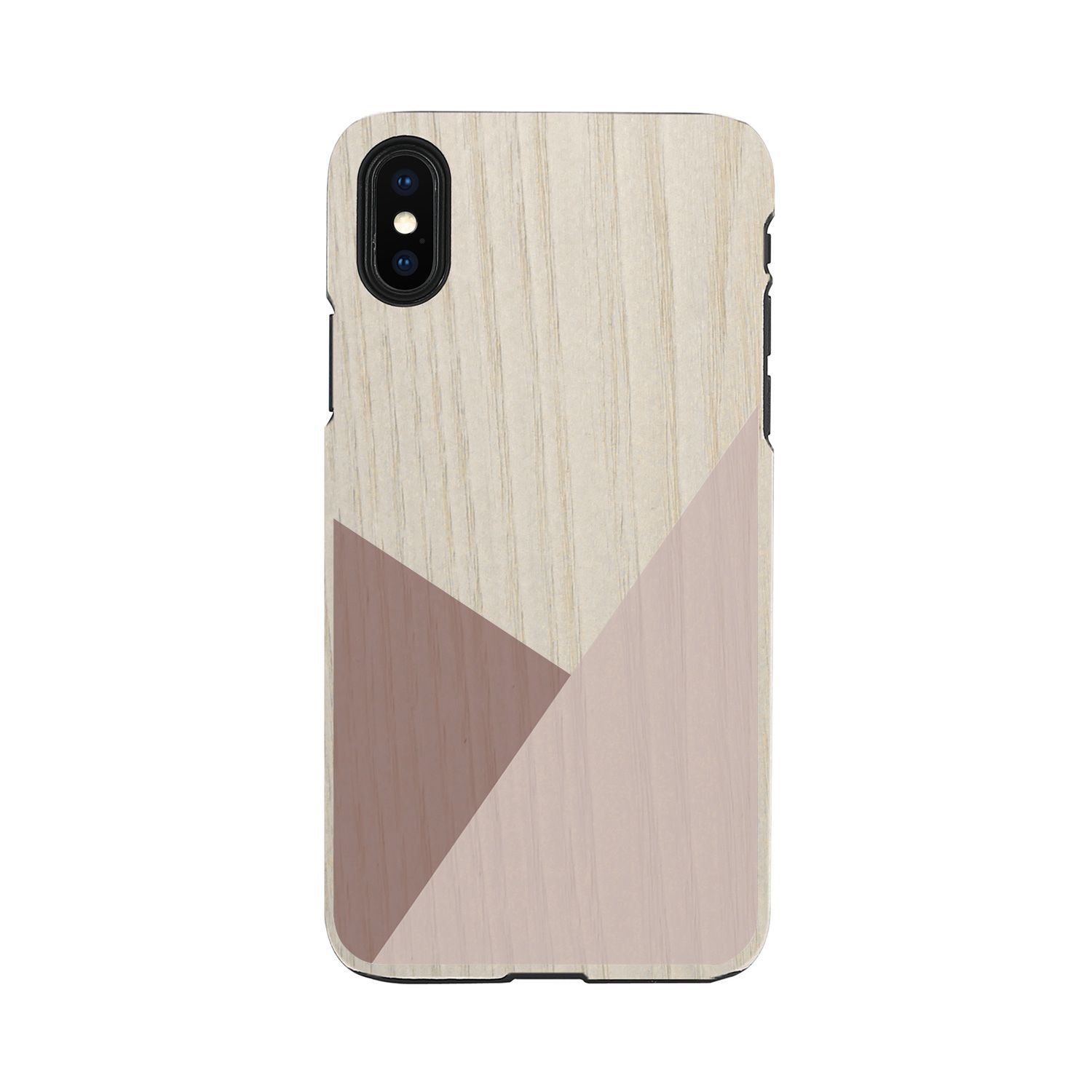 man＆wood iPhone XR real wood case Tulip(I13868i61) 仕入先在庫品[メール便対象商品]
