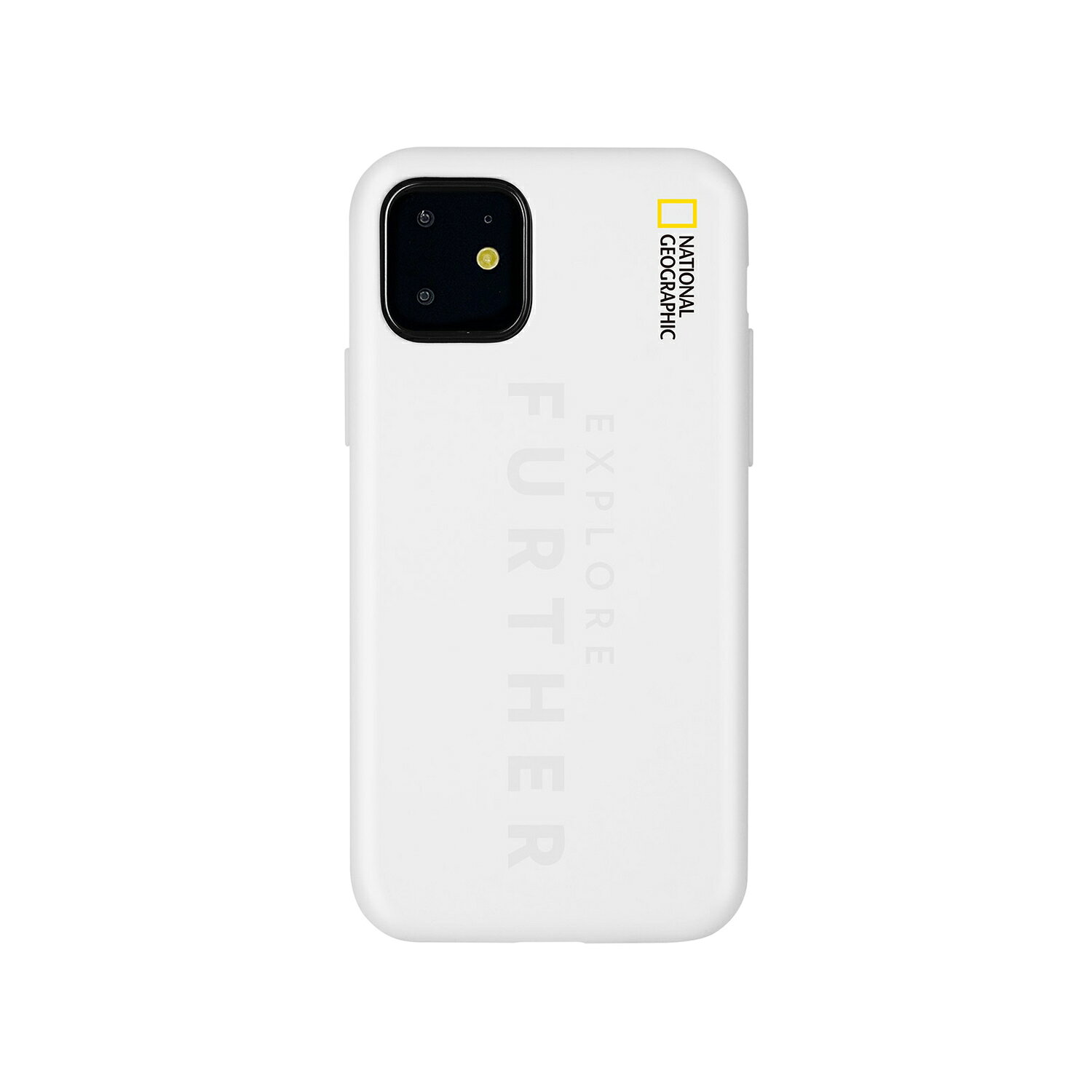 National Geographic iPhone 11 Explore Further Edition Lettering Soft Case ホワイト(NG17162i61R) 仕入先在庫品
