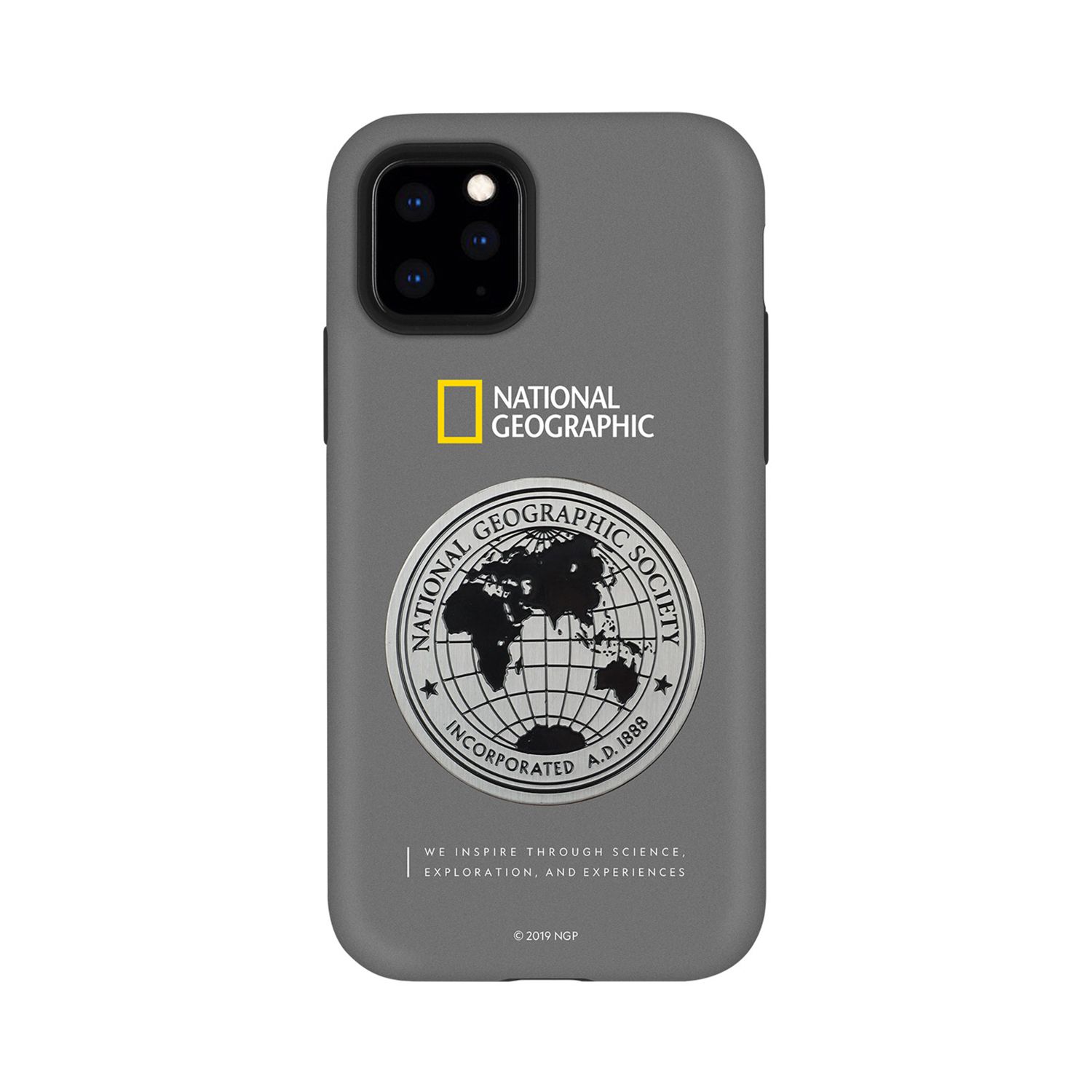 National Geographic iPhone 11 Pro Max Global Seal Metal-Deco Case チタン(NG17201i65R) 仕入先在庫品