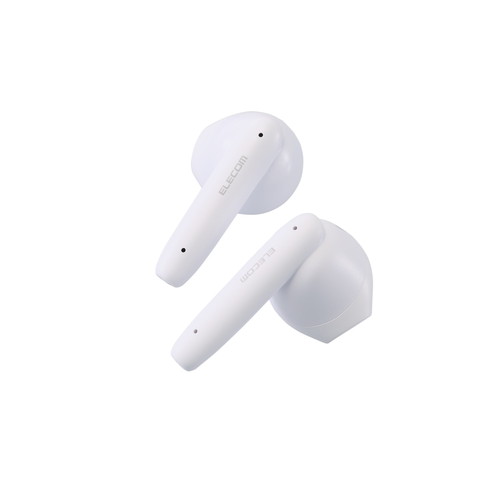 ���쥳�� ELECOM �磻��쥹����ۥ� Bluetooth5.3 ���ٱ� ���å����󥵡� Ķ���� AAC�б� Type��C���� �̶� �̳� ���졼(LBT-TWS17WH) �᡼�����߸���