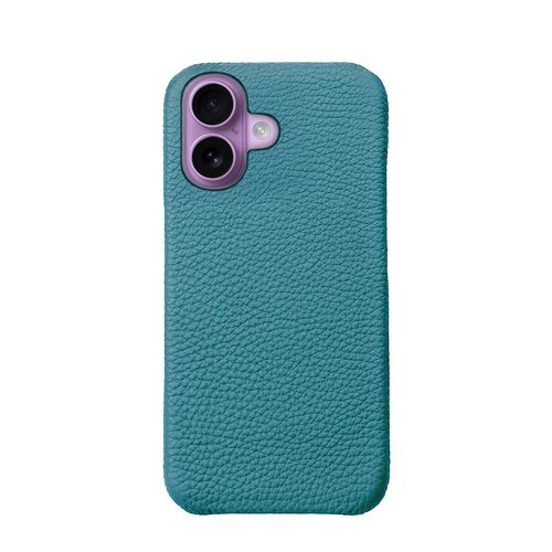 樂天商城 - abbi SIGNATURE シュランケンカーフ MagSafe対応バックカバー for iPhone 17 セルリアンブルー(ABS27836i17) 仕入先在庫品