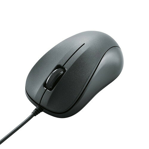 【P5E】エレコム 光学式マウス USB 3ボタン ブラック ROHS指令準拠 M-K5URBK RS(M-K5URBK/RS) 目安在庫=○