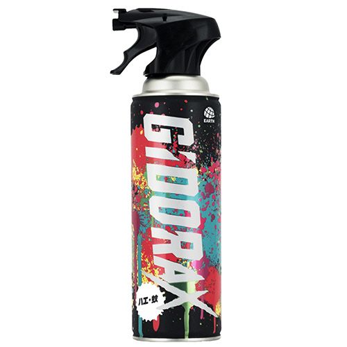 アース製薬 GiDORAX ハエ・蚊用スプレー 480ml 1本(140616) 目安在庫=○