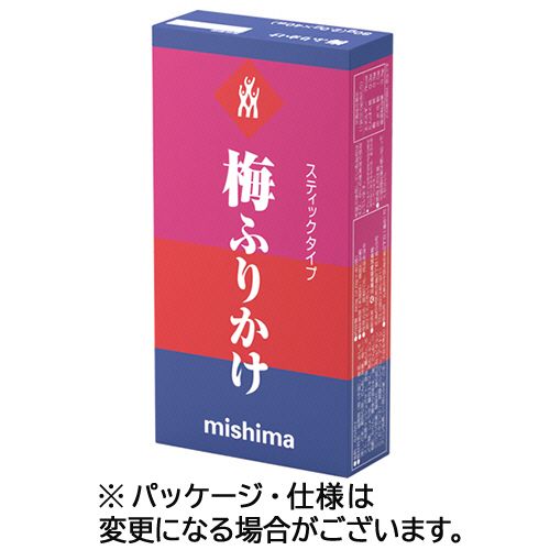 乐天商城 - 三島食品 梅ふりかけ スティックタイプ 1箱(40本)(116131) 目安在庫=○