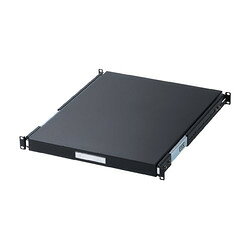 サンワサプライ SANWA SUPPLY 19インチマウントスライド棚(CP-SVHTST1BK) メーカー在庫品