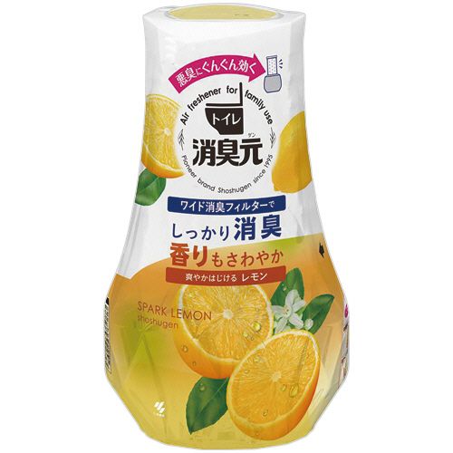 Rakuten - 小林製薬 トイレの消臭元 爽やかはじけるレモン 400mL 1個(KB099667) 目安在庫=○