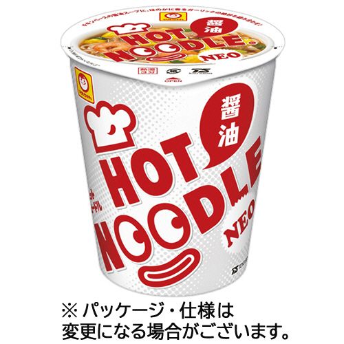 東洋水産 マルちゃん ホットヌードル NEO 醤油 69g 1セット(24食:12食×2ケース)(4901990333078 x24) 目安在庫=○ e-bear-11576911 いぃべあー 楽天市場店 パッケージ画像