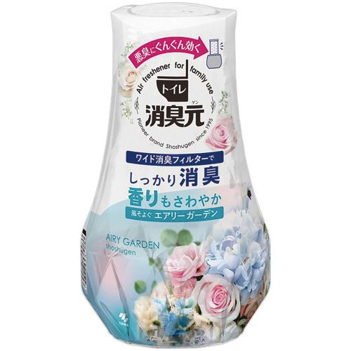 Rakuten - 小林製薬 トイレの消臭元 風そよぐエアリーガーデン 400mL 1セット(3個)(4987072099766 x3) 目安在庫=○