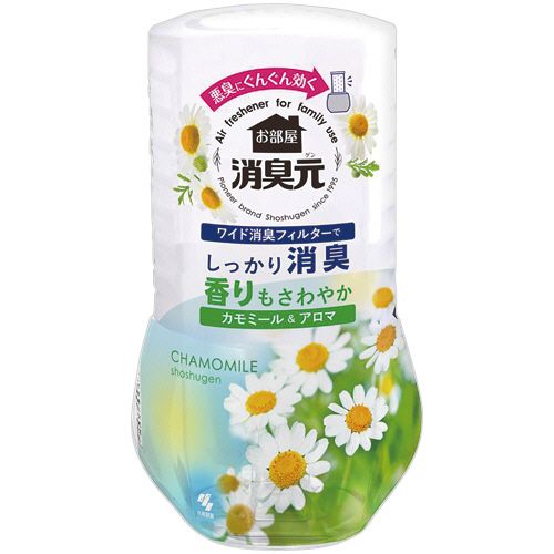 小林製薬 お部屋の消臭元 カモミール&アロマ 400mL 1セット(3個)(4987072099797 x3) 目安在庫=○ e-bear-11576884 いぃべあー 楽天市場店 パッケージ画像
